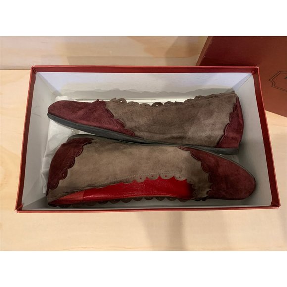 Rue Du Jour Italy Suede Ballet Flats Shoes Womens Size 9.5 - Picture 5 of 5